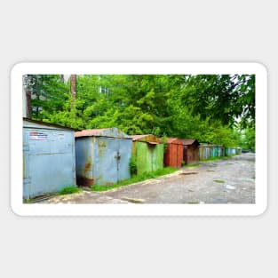 Sheds in Bishkek Sticker